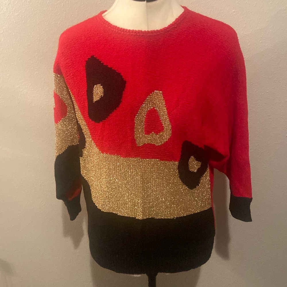 Hollywood & Vine Vintage Leopard Sweater